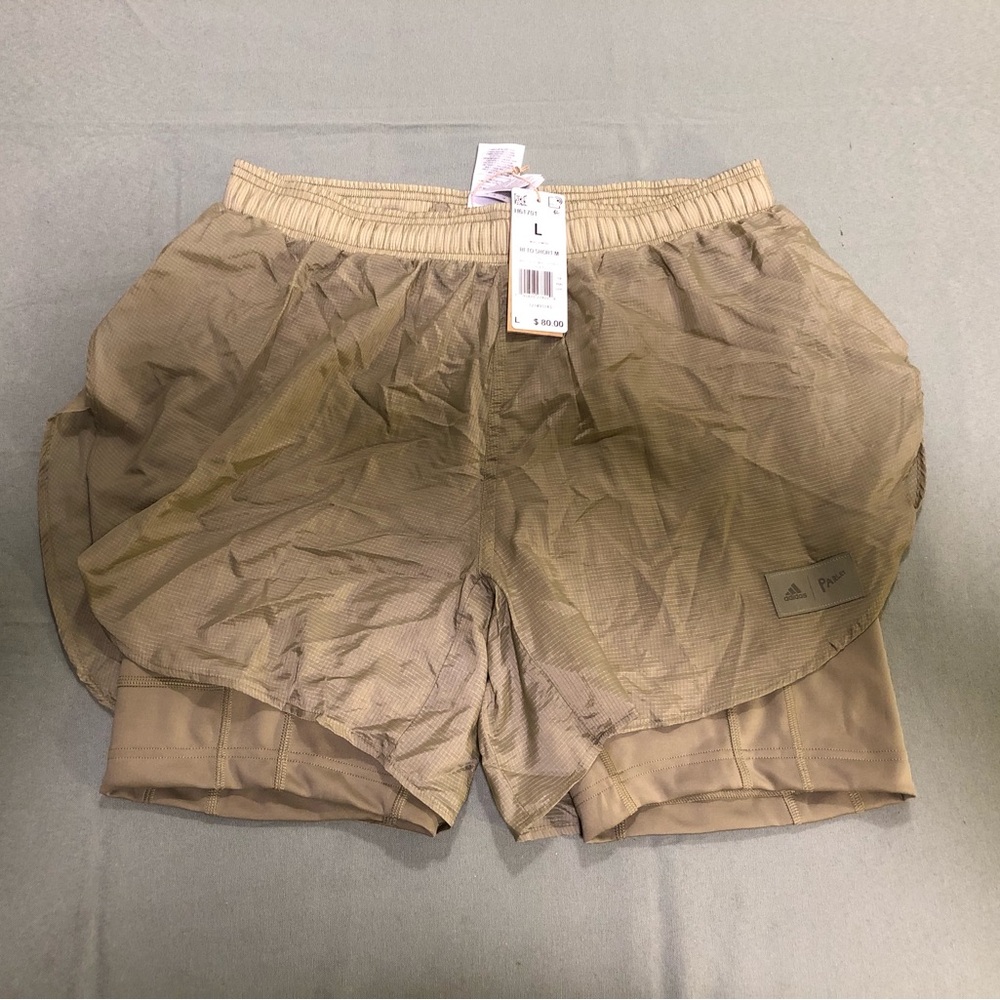 adidas Parley running shorts. Size Large. NWT